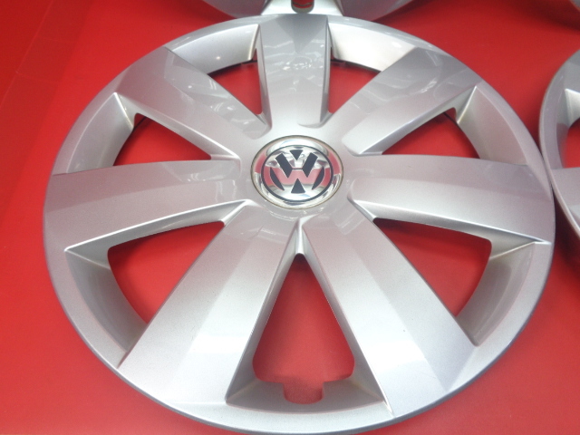 Rmdup31715] VW 純正品 16インチ ホイール キャップ 4枚セット 1台分 