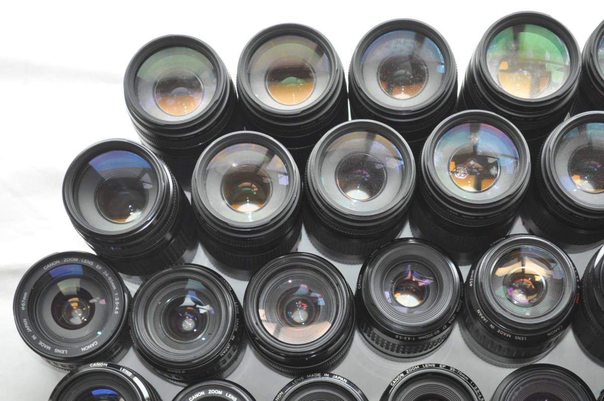 定番，HOT ジャンクセット キャノン CANON EF 50mm f1.8 II 17-85mm 75