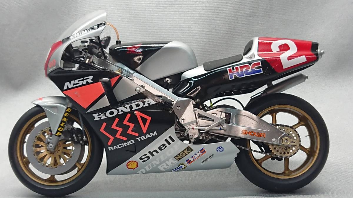 HONDA NSR500(1989) 1/12 ハセガワ オマケ付き デカール換え 全日本