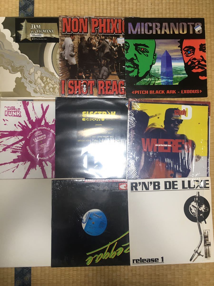 HIP HOP R&B レゲエレコード セット まとめ売り 大量約100枚アンダー 