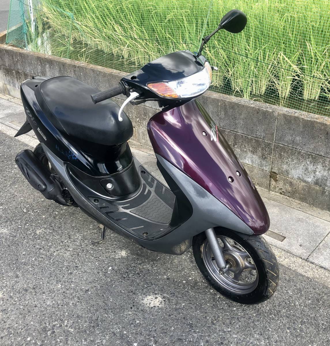 HONDA Dio50 AF34 実働 2スト 2676km 書類付 人気 下取りのみでも大