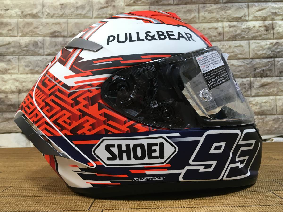 SHOEI X-Fourteen MARQUEZ5 マットカラー 57-58cm Mサイズ 2018/10製造 