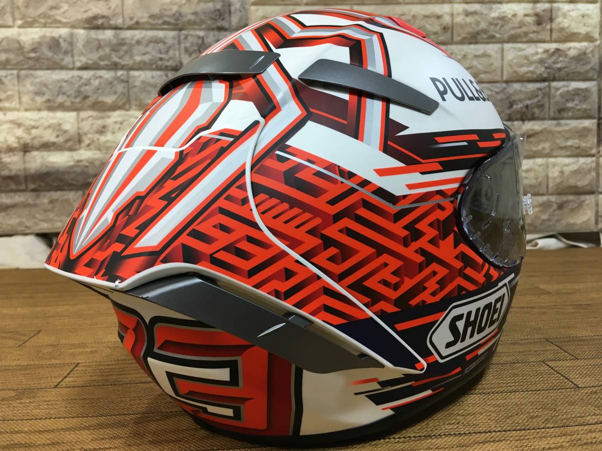 SHOEI X-Fourteen MARQUEZ5 マットカラー 57-58cm Mサイズ 2018/10製造 