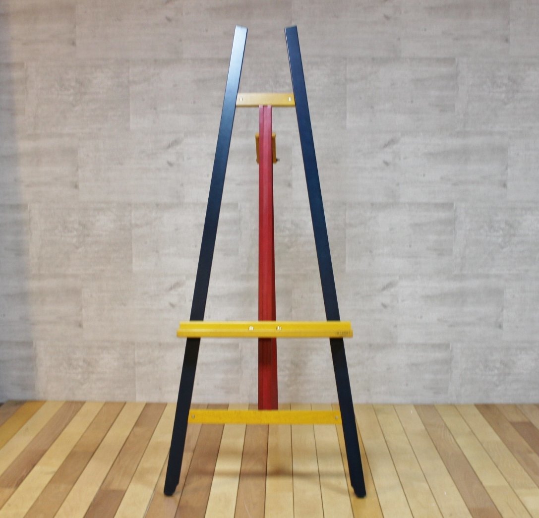 《260サイズ》イタリア製　MABEF　木製イーゼル　キャンパススタンド　v_152　その他