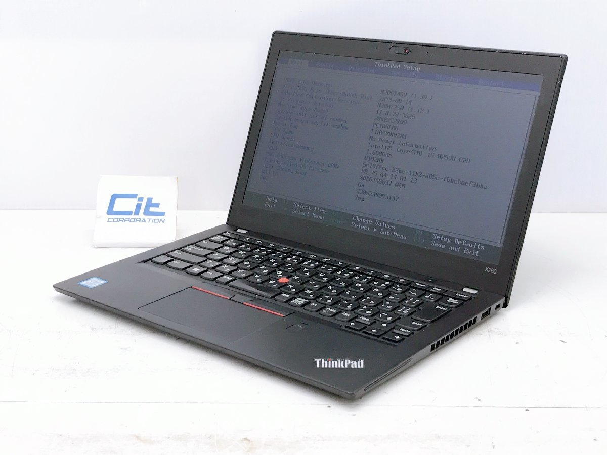 Lenovo X280 ThinkPad | Core Laptop 8GB i5 Business 256GB SSD Intel 