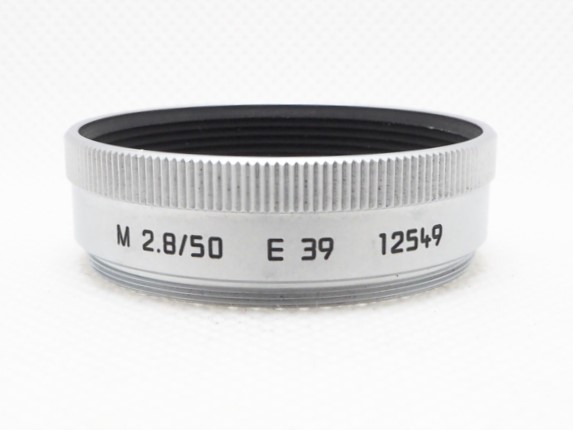 美品] Leica (ライカ) レンズフード 12549 E39 (51685) | VIJVERWINKEL.COM