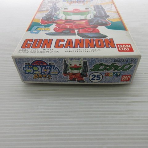 1円スタート 奈良 SDガンダム ガンキャノン 瞳なし BB戦士 プラモデル 