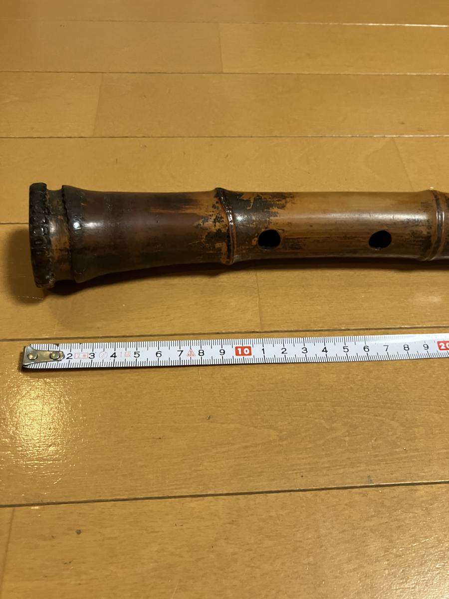 尺八 直水銘 一尺八寸管 和楽器 竹製 二本継ぎの通販 by Office-K
