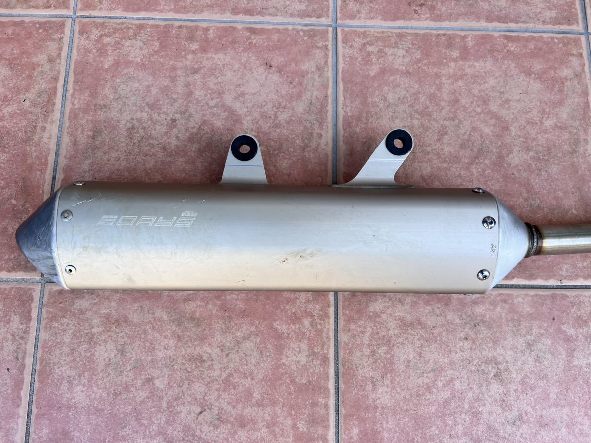 KTM 250EXC TPI サイレンサーマフラー 純正 MY20-23 ハスクバーナ 中古 