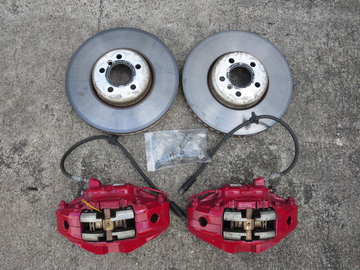 GRスープラ 純正 brembo ブレーキキャリパー&ローターセット GRスープラ RZ フロント 4POT ブレーキ キャリパー + ローター セット