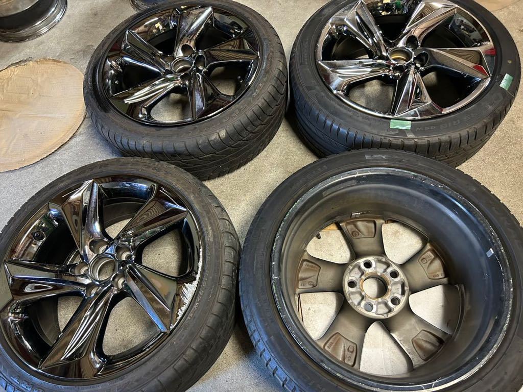 トヨタ220クラウンRS前期純正ホイル 落ち込ま
