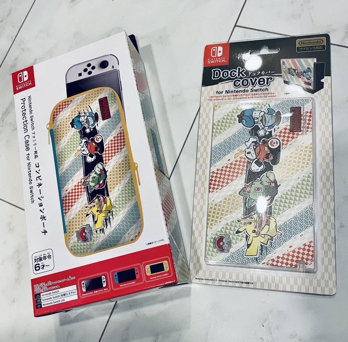 ポケモン WCS2023 コンビネーションポーチ ドックカバー switch WCS2023限定 ドックカバー コンビネーションポーチ ポケモン ポケモン