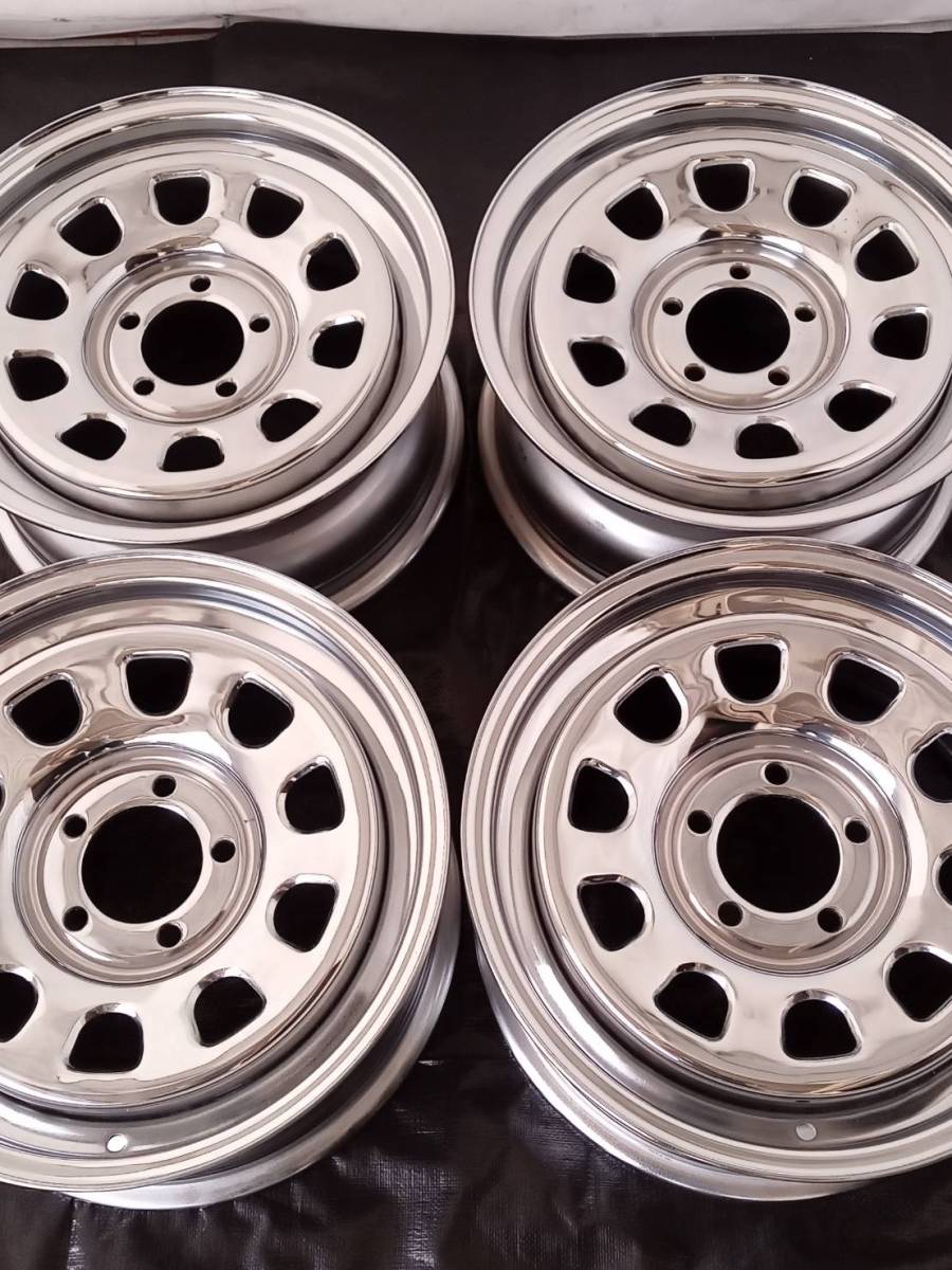 中古 デイトナクローム 16-7.0 ＋33 5穴114.3 ホイール4本セット 16 