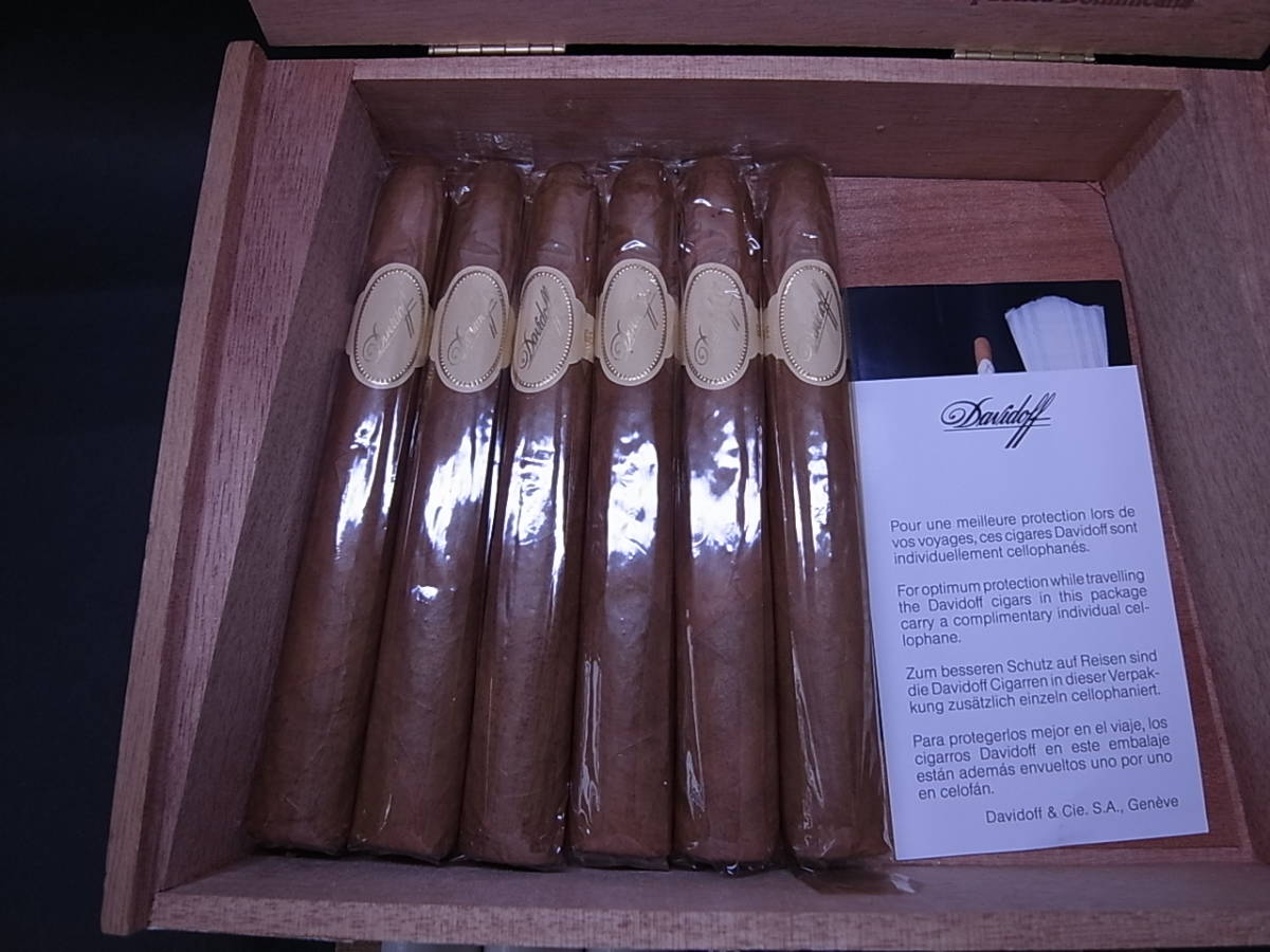 2箱 Davidoff ダビドフ スペシャル T 葉巻入れ シガーケース 木製箱 