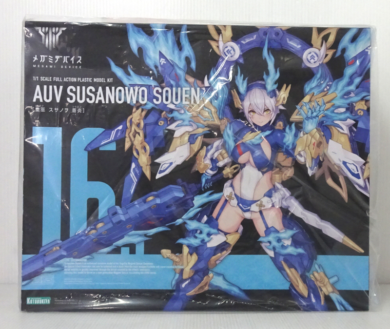 人気セール，100%新品 コトブキヤ メガミデバイス 1/1 皇巫 スサノヲ 蒼炎(キャラクター)｜売買されたオークション情報、yahooの商品情報をアーカイブ公開 - オークファン その他