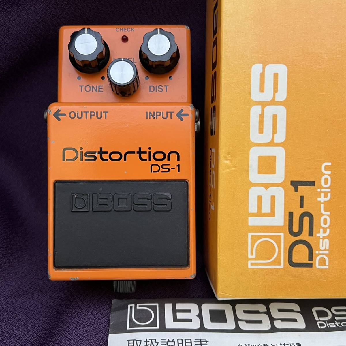 DS-1 BOSS Distortion | ビンテージ 日本製 名機 DS-1-WH BOSS（ボス