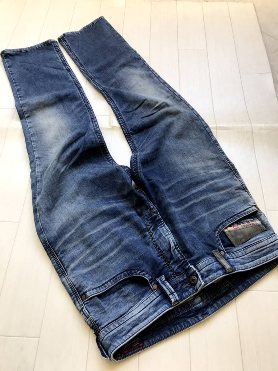 【お買い得，HOT】 スウェット素材 履きやすい DIESELディーゼルスウェットデニムパンツTHAVAR ３０(W30)｜売買されたオークション情報、yahooの商品情報をアーカイブ公開 - オークファン 男性用