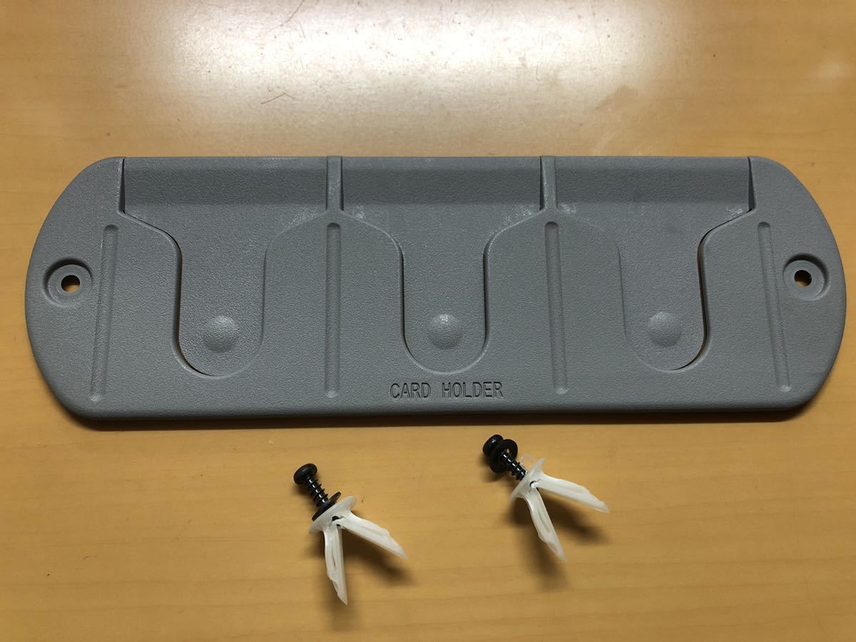 ディーラーオプション品 AZR60G ヴォクシーで使用 トヨタ純正カードホルダー