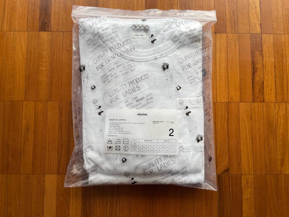 新品未使用 visvim 22aw SUBLIG JUMBO 3-PACK S/S size2 パックTシャツ 