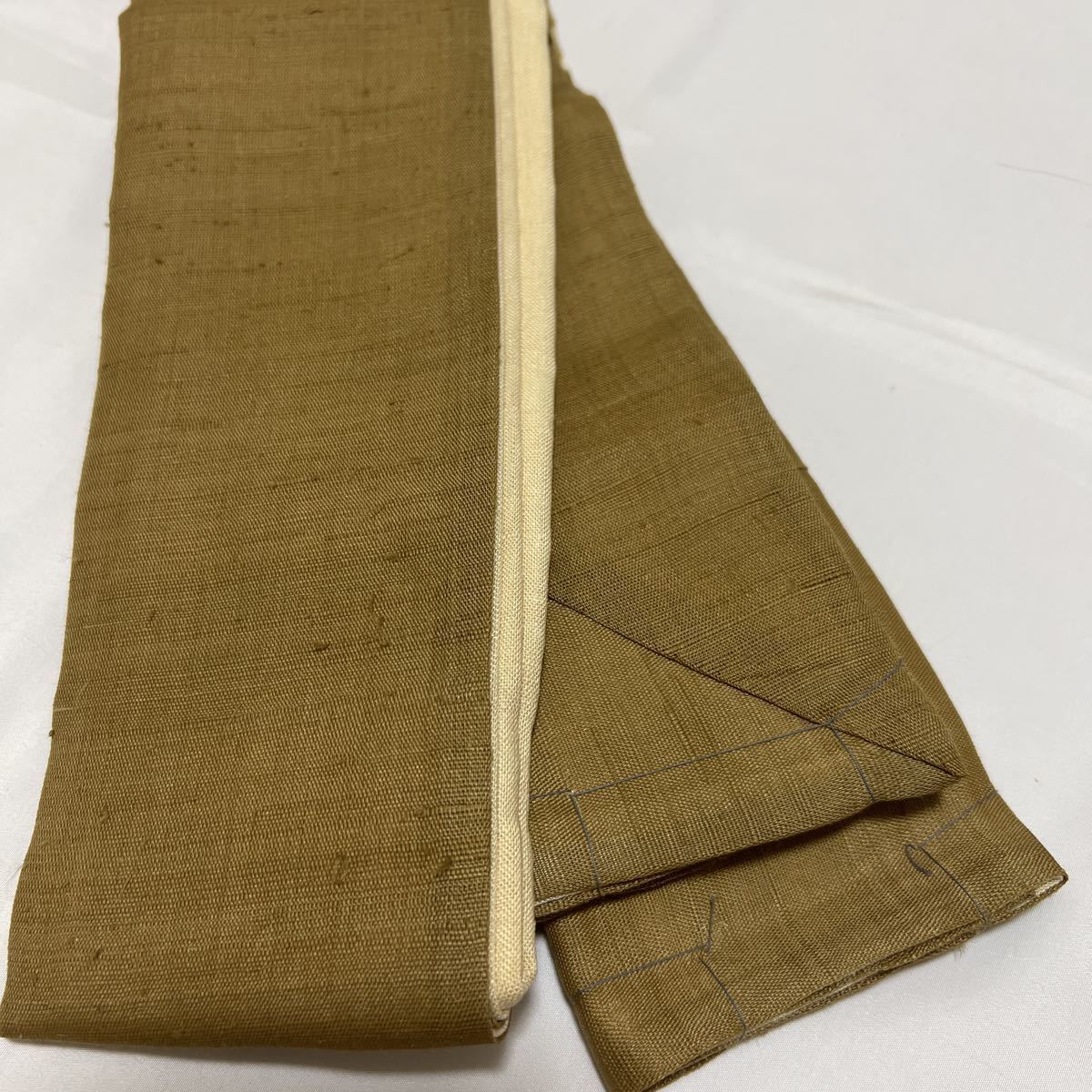 七条袈裟 本麻 曹洞宗 法衣 仏具 未使用品 曹洞宗【本麻】【七条袈裟】 禅 化繊 法要 葬儀 仏具 僧侶