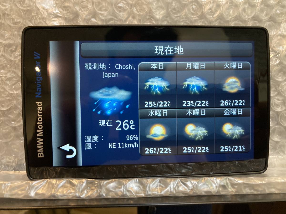 ☆GARMIN(ガーミン) BMW純正ナビ Motorrad Navigator VI 