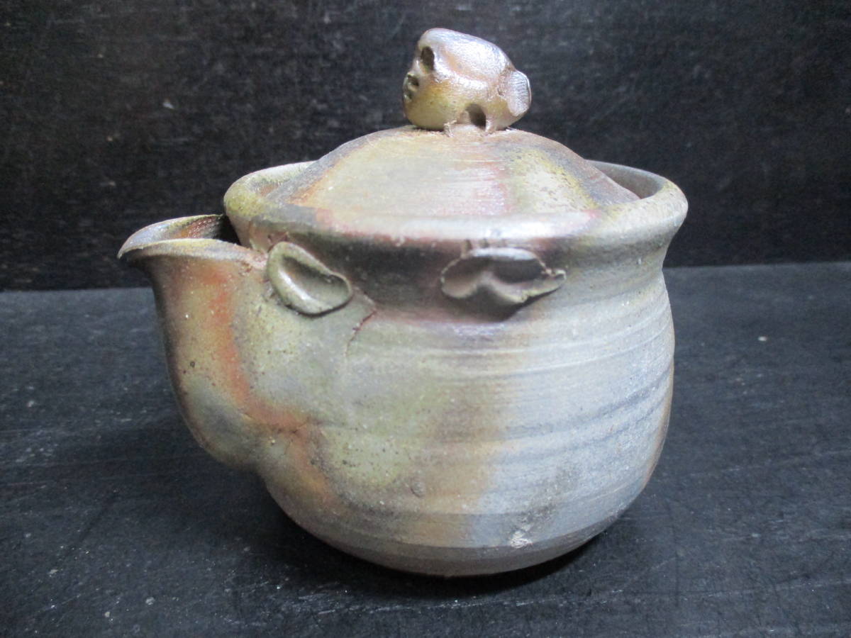 本山和泉作　備前宝瓶　煎茶道具　　新品　未使用 