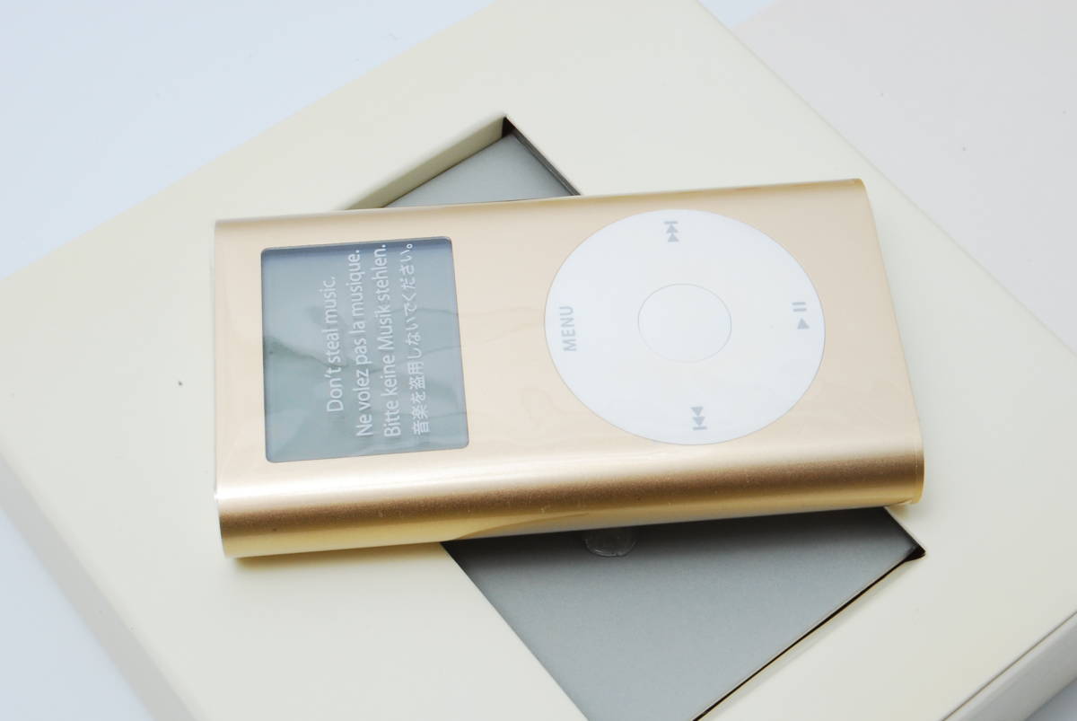 ジャンク アップル Apple iPod mini 4GB ゴールド M9437 J/A(iPod本体 ジャンク アップル Apple iPod mini 4GB ゴールド M9437 J/A(iPod本体