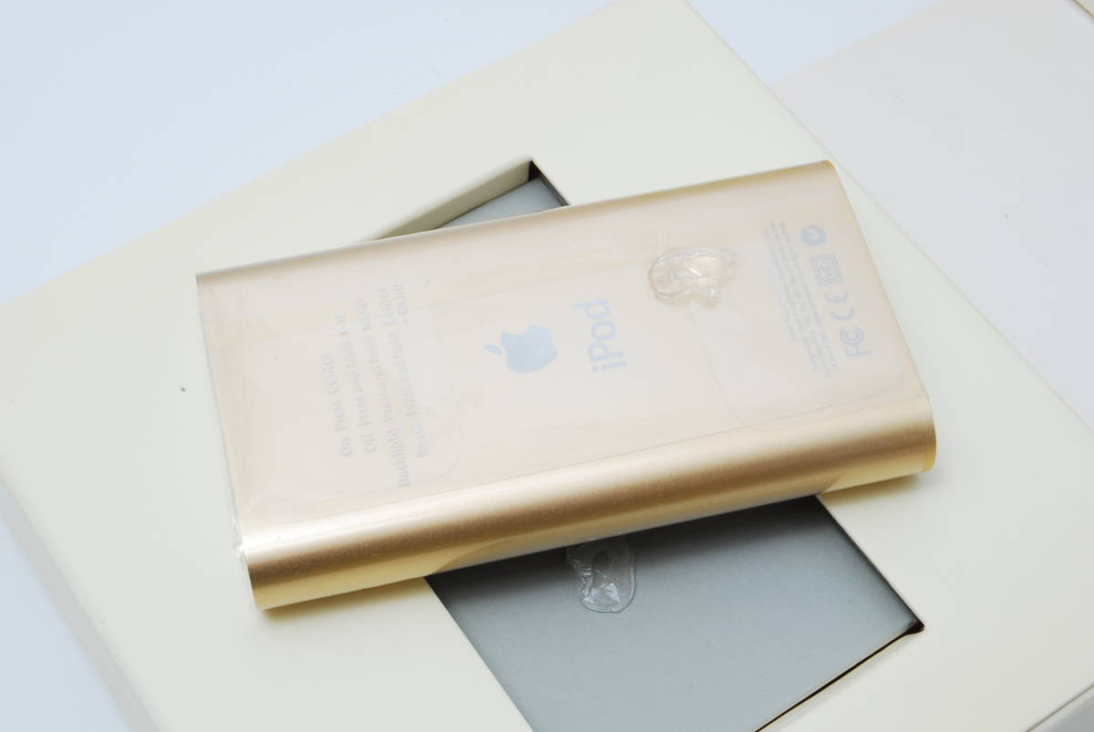 ジャンク アップル Apple iPod mini 4GB ゴールド M9437 J/A(iPod本体