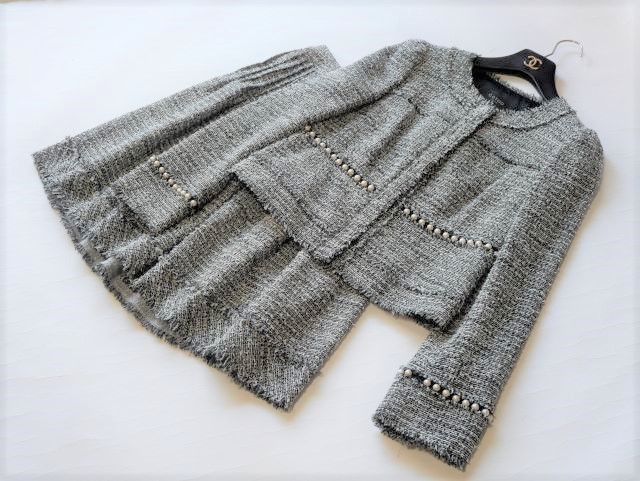 COTOOコトゥー♪パールモチーフ♪セットアップスーツ　サイズ４０　三陽商会　