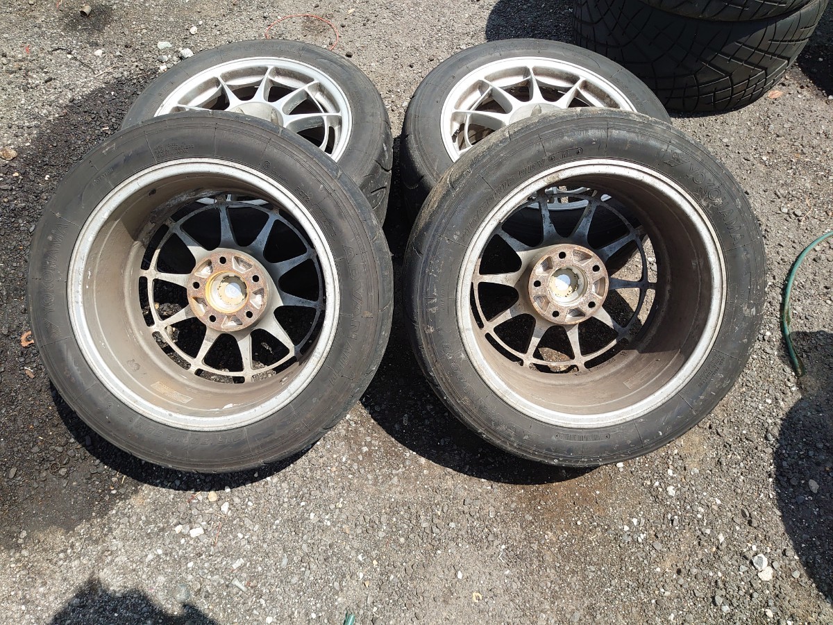 希少 当時物】 ENKEI RACING NT03 16インチ 8J+30 5/114.3 ADVAN A-050 