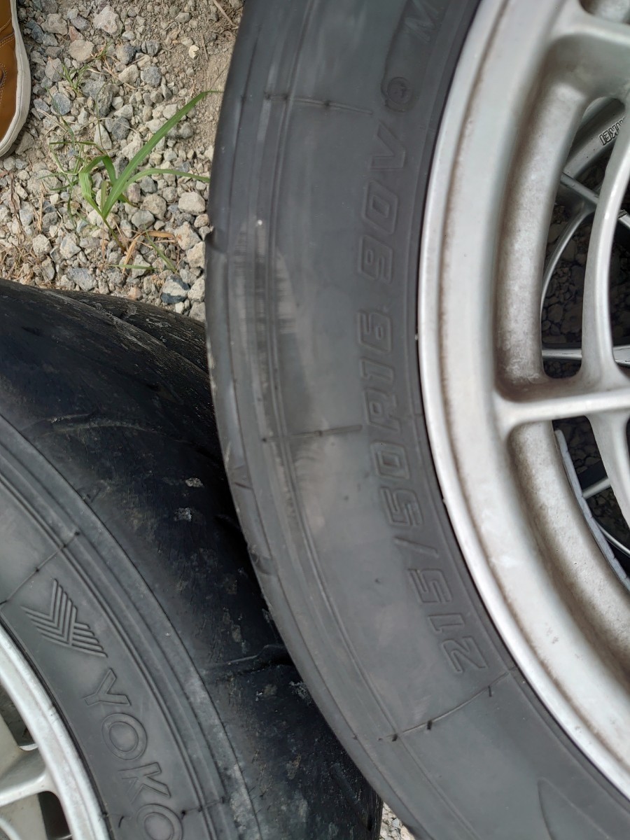 希少 当時物】 ENKEI RACING NT03 16インチ 8J+30 5/114.3 ADVAN A-050 