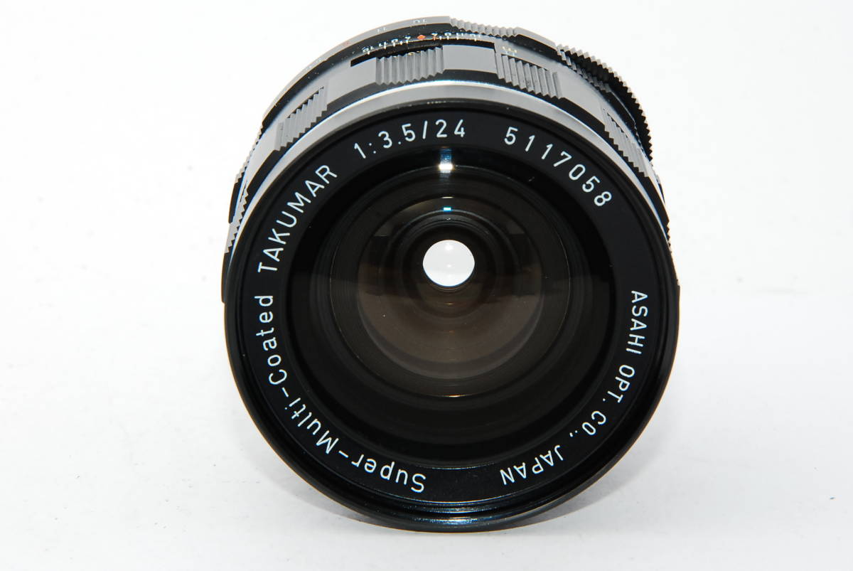 24mm Takumar Pentax SMC M42 F3.5 Lens Wide Angle f3.5 - for Screw