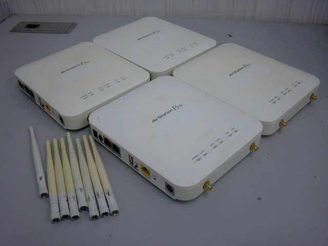 Pro ☆4台セット！BUFFALO 無線LANアクセスポイント！AirStation