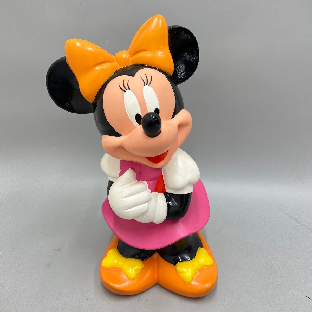 三菱銀行 ディズニー ○○[1] ミニーマウス 東京 三菱銀行 特大 貯金箱