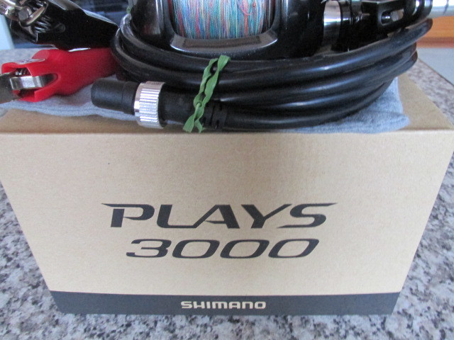 【中古美品】シマノＰＬＡＹＳ３０００ シマノ SHIMANO PLAYS3000 リール 3000] 電動丸
