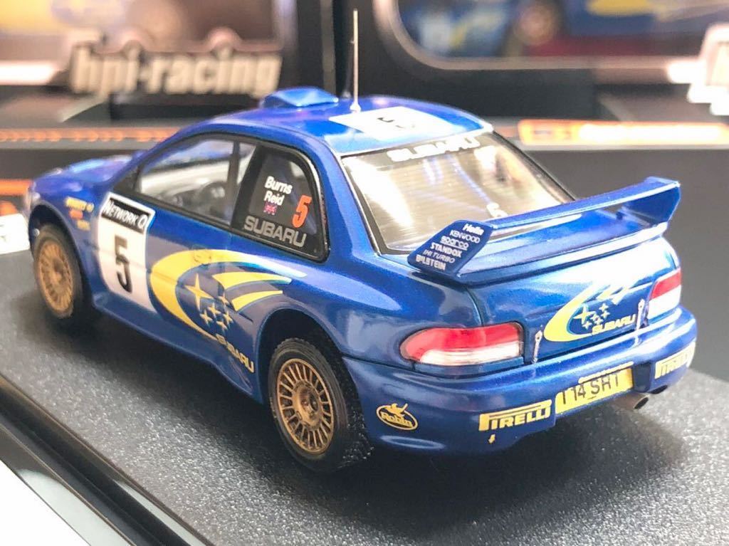 Hpi Racing 1/43 Subaru Impreza WRC'99 #5 1999 Great Britain 8600