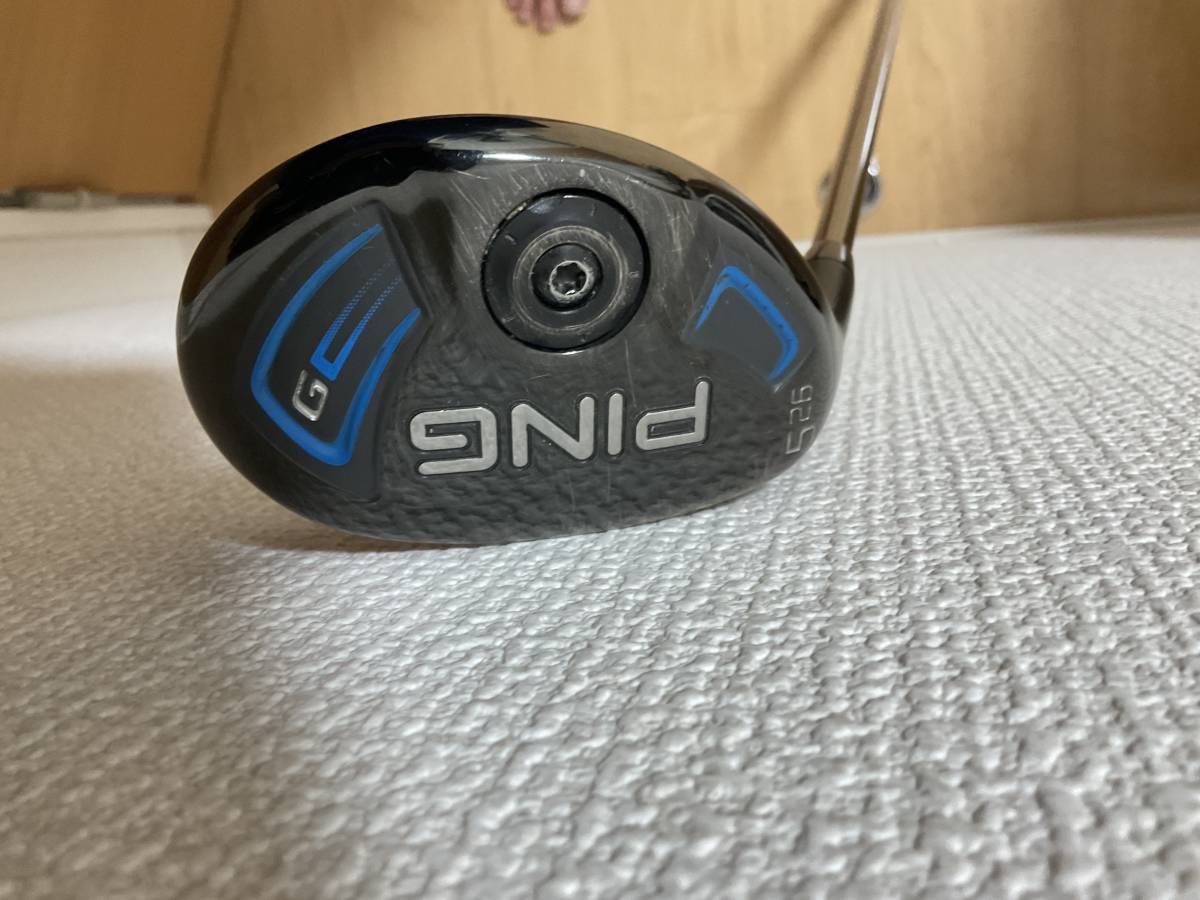 【中古/リシャフト品】左・レフティ ピン/PING G ユーティリティ 5UT/26 ATTAS EZ For Utility