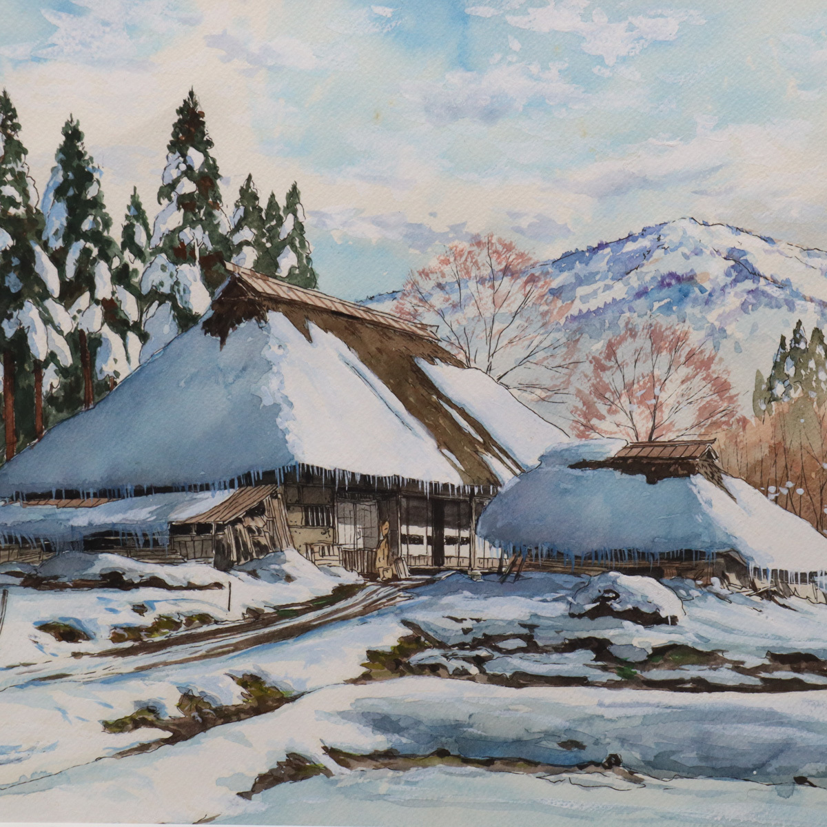 2026年最新Yahoo!オークション F6号 -雪(自然、風景画)の中古品・新品