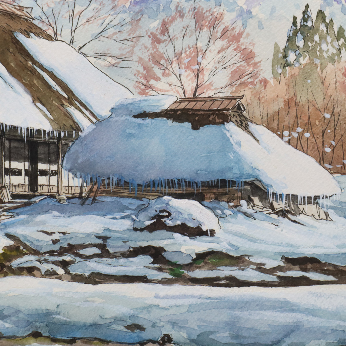 2026年最新Yahoo!オークション F6号 -雪(自然、風景画)の中古品・新品
