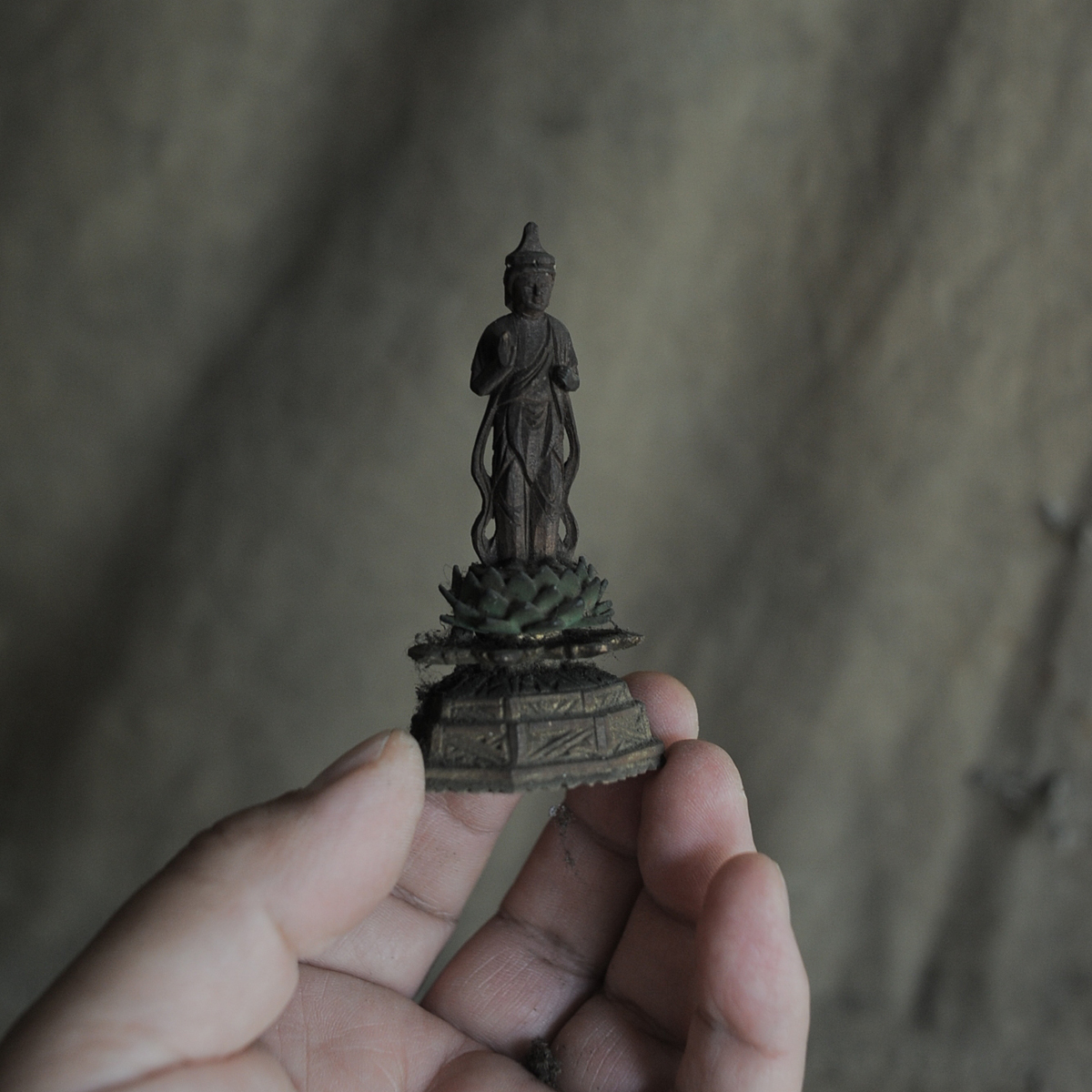 仏教美術 木彫念持仏小像 買い出しの仏像 山岳信仰 民間信仰 古道具 民 