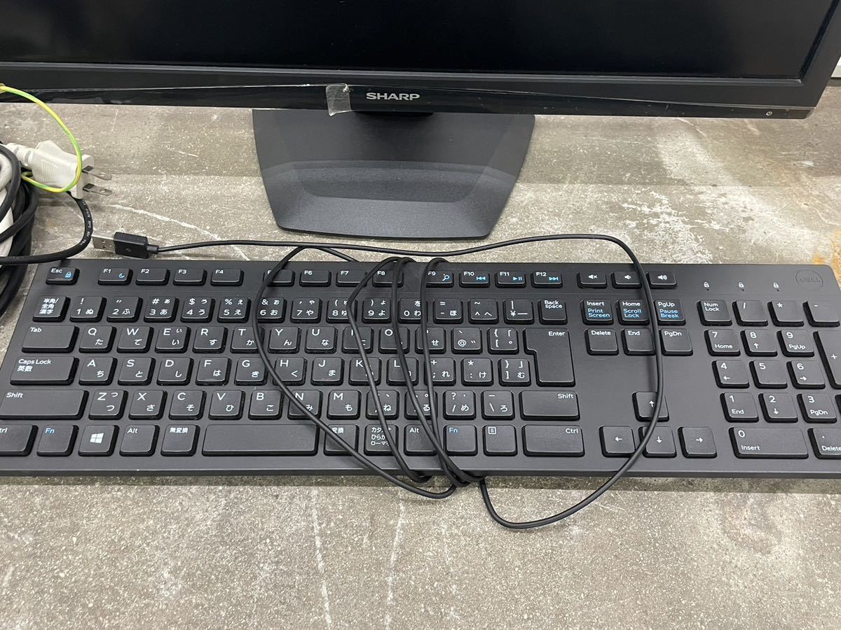SHARP LL-M220 液晶モニター モニターディスプレイ ワイド液晶 22