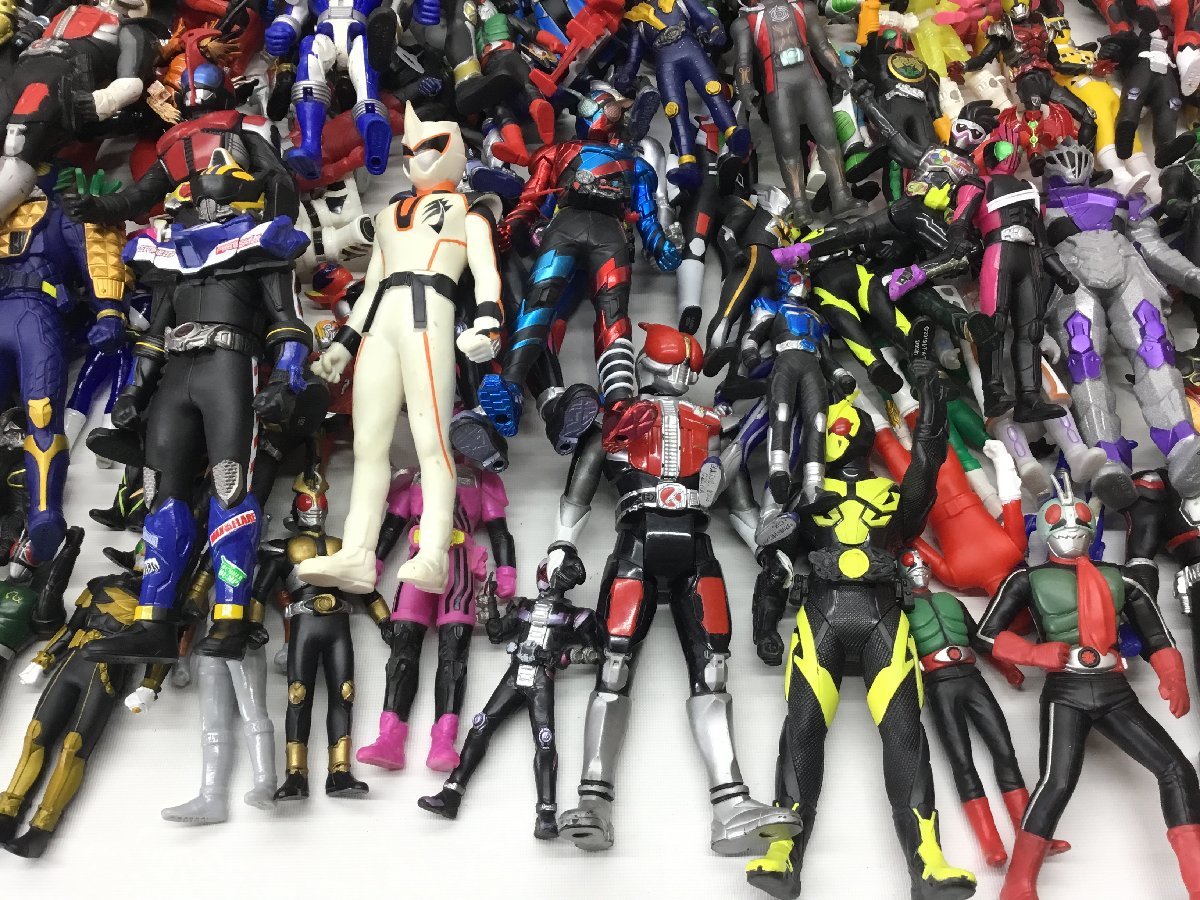 戦隊ヒーロー・特撮フィギュアセット 仮面ライダー・指人形 ⭐️レッド