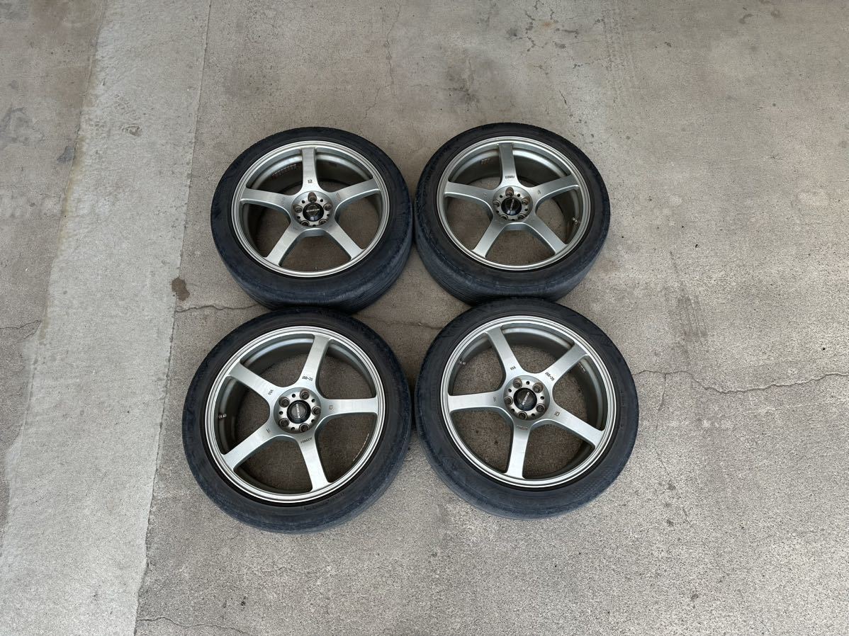 Prodrive GC-05F 18インチ 18 x 7.5J +48 PCD100 5H タイヤ ホイール 