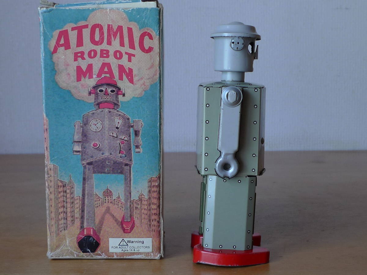 Schylling アトミックロボットマン ブリキ ロボット ゼンマイ仕掛け