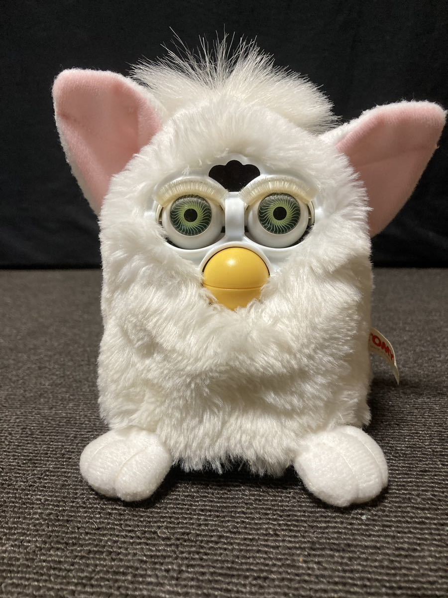 トミー TOMY ファービー おしゃべり天才ペット 白 バーチャルペット 