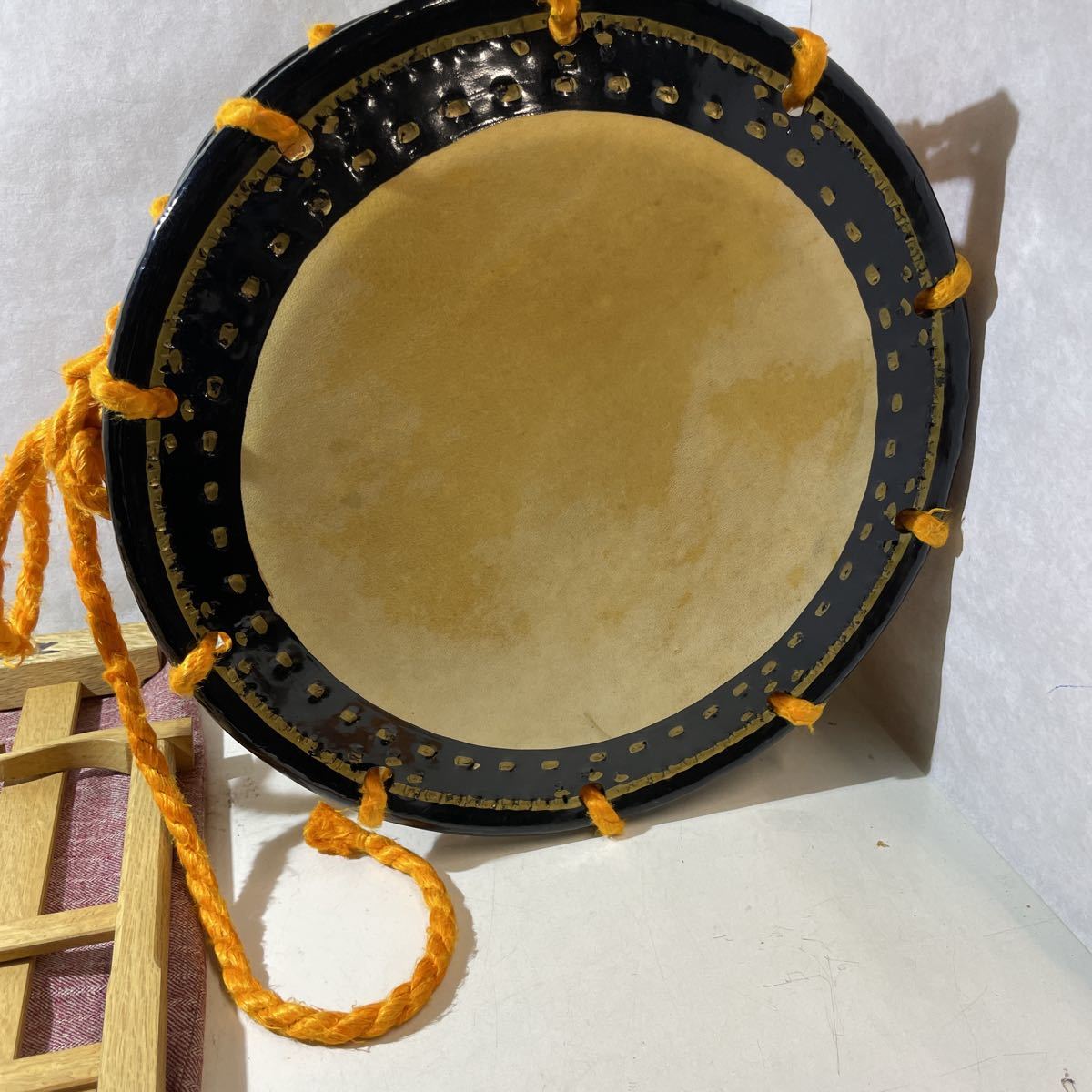 締太鼓 和太鼓 和楽器 バチ付き 伝統芸能