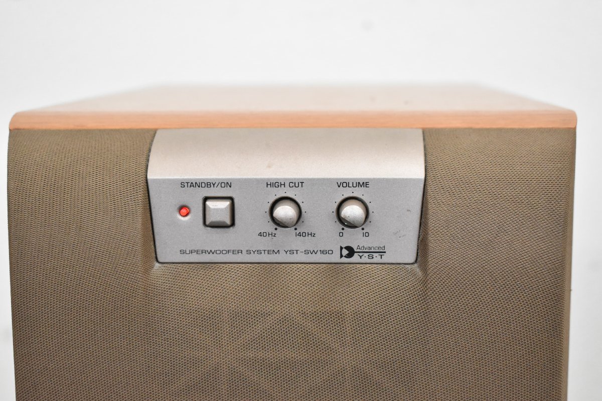 Σ6828 中古 YAMAHA ヤマハ サブウーファー YST-SW160 ① - YAMAHA HS8S