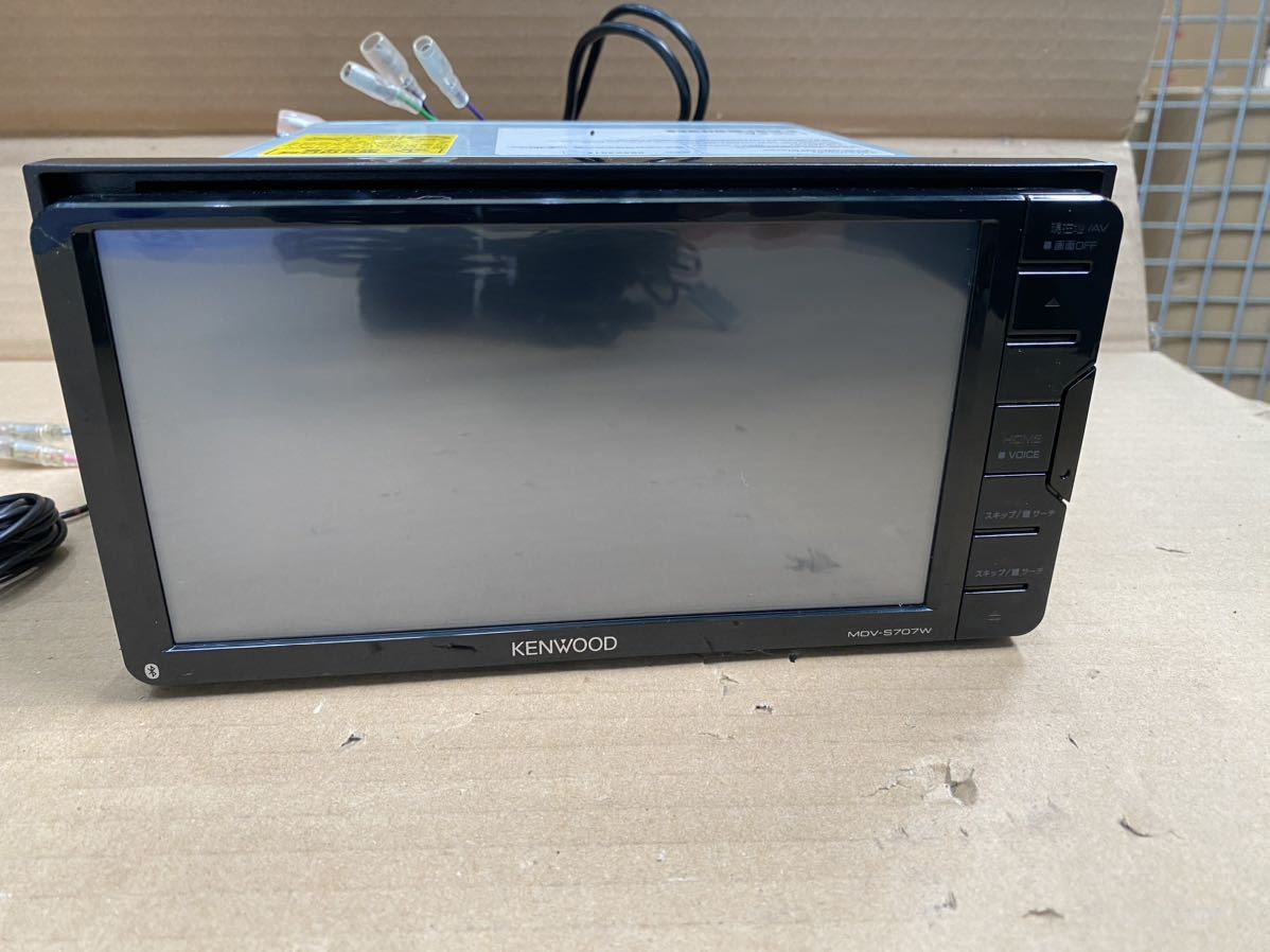 KENWOOD ケンウッド メモリーナビ MDV-S707W 2019年地図データ
