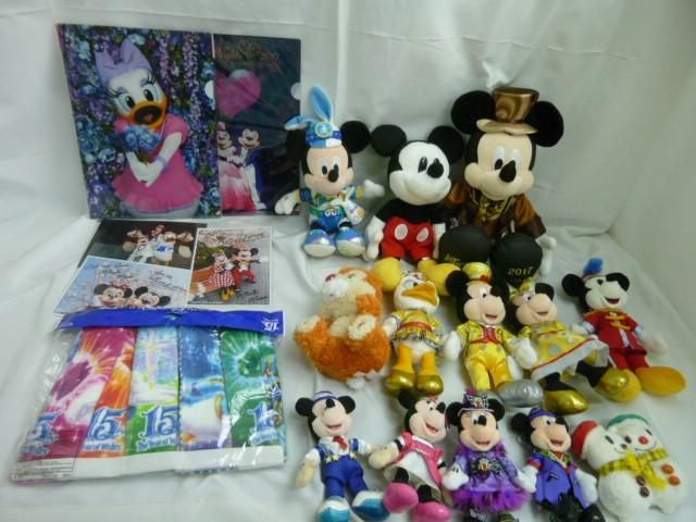 同梱可】中古品 ディズニー ミッキー ミニー 他 ぬいぐるみバッジ