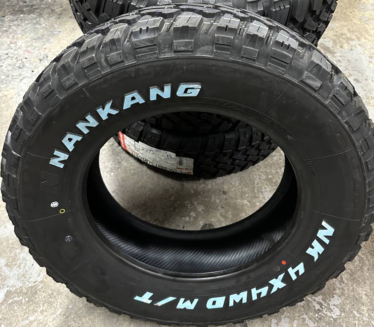NANKANG ナンカン マッドタイヤ FT-9 215/70R16 100T WL L ホワイト 